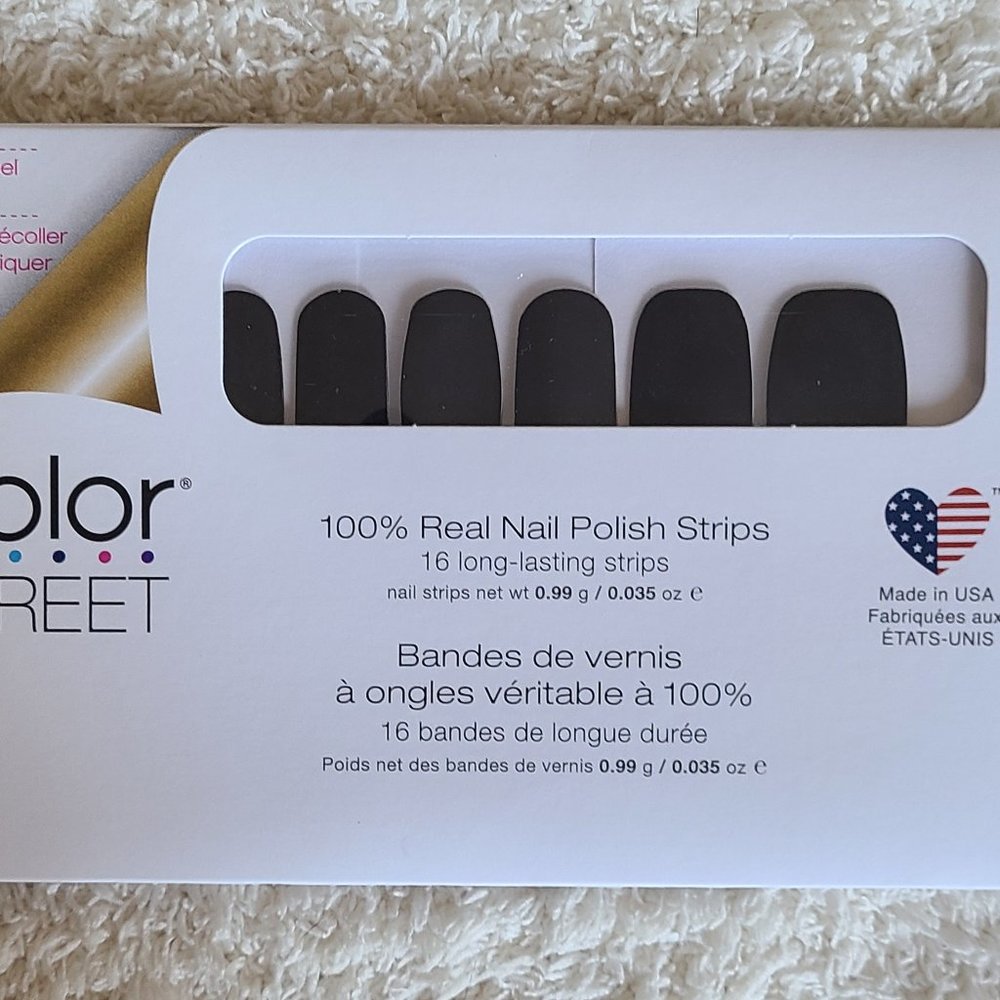 Colorstreet Nail Strips - "Midnight In Manhattan"